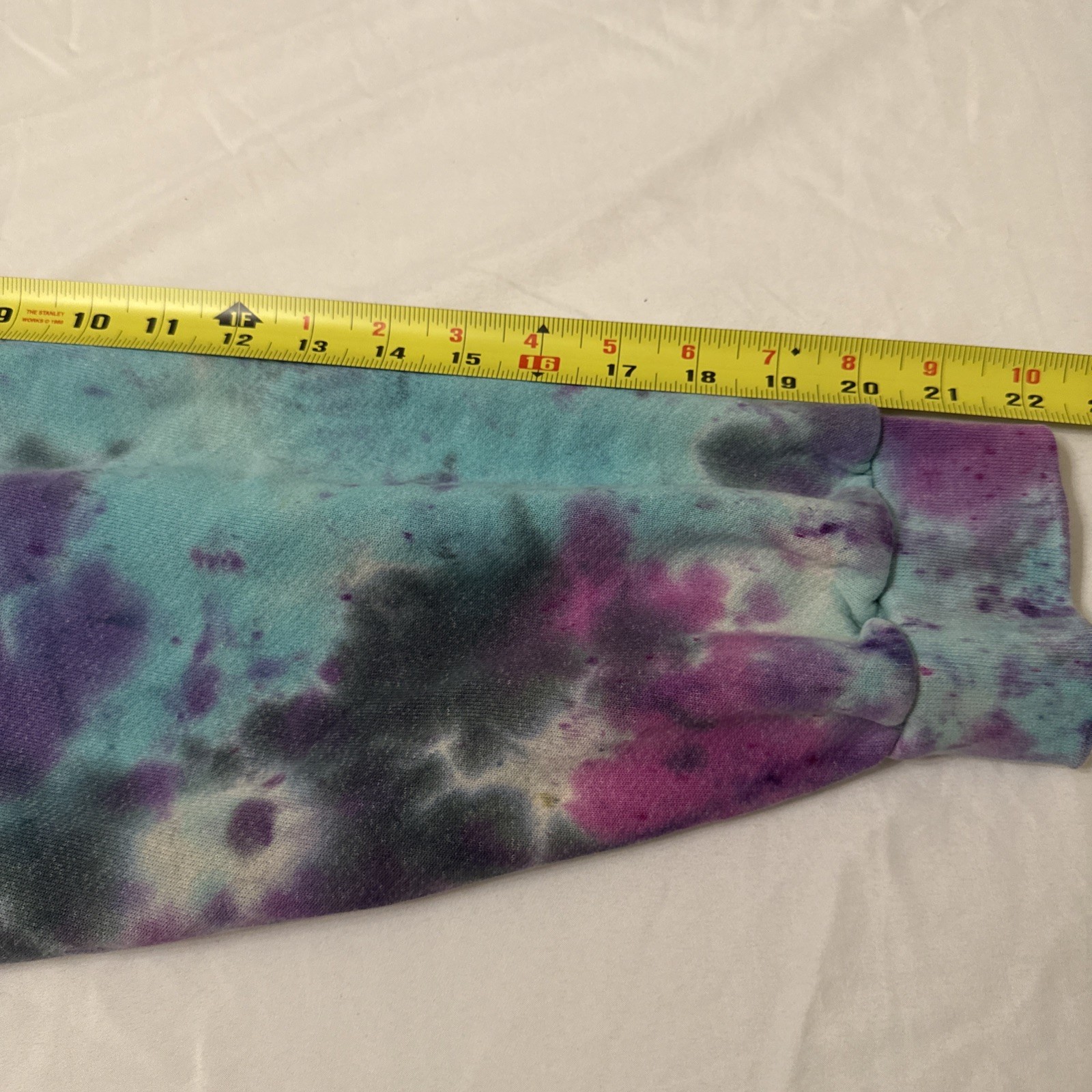 Nike Galaxy Purple Blue Tie Dye Hoodie Size Medium image 4