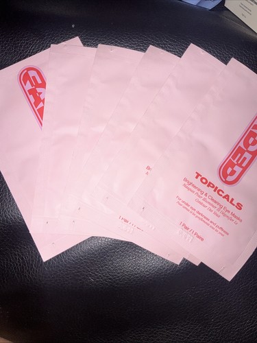 Topicals Faded Brightening & Clearing Eye Masks 6 Pairs Full Size - NEW in Box - Picture 3 of 3