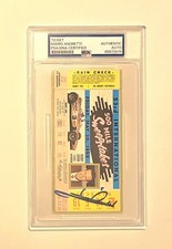 Mario Andretti Cards and Autographed Memorabilia Guide 12