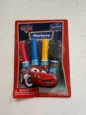 CARS MARKERS Disney Pixar Party Favors Lightning McQueen Kids Stamp Art BR8
