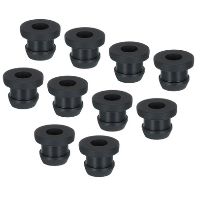 30 Stück Snap Rubber Grommet Plug Mount Dia 7,5 mm ID 5 mm Seal Anti-Scratch