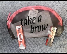 Benefit Take a Brow They’re Real Magnet Black Mascara 24 hr Brow Setter Bag NEW