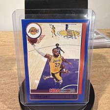 2021-22 Panini NBA Hoops - LeBron James #136 Blue