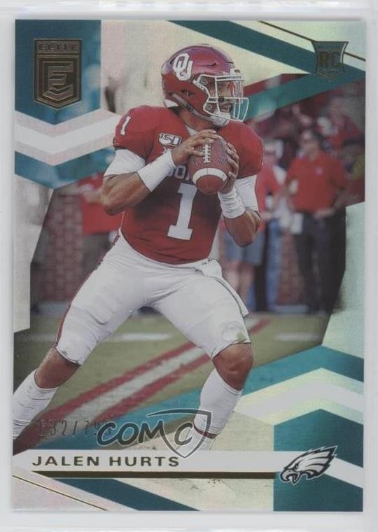 2020 Panini Donruss Elite Rookies 632/799 Jalen Hurts #108 06ta