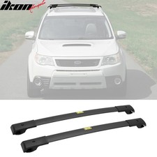 Fits 09-23 Subaru Forester Oe Roof Rack Rail Luggage Carrier Cross Bars Aluminum