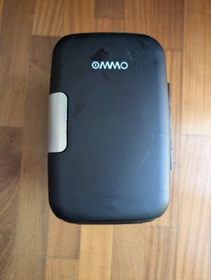 OMMO Mini Fridge, 6 L Portable Fridge, Cooler and Warmer 6-iter Personal Black