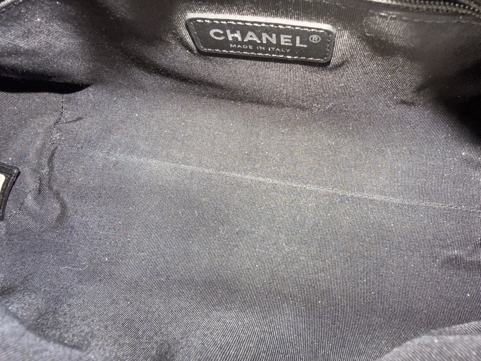 chanel Calfskin 20s Signature bowling bag thumbnail 5