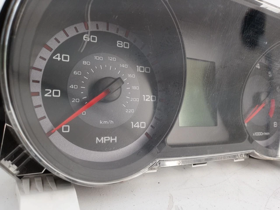 MITSUBISHI OUTLANDER 2008 VELOCÍMETRO MEDIDOR CLÚSTER FABRICANTE DE EQUIPOS ORIGINALES USADO 769166-220H Foto 2 de 4