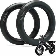 1/2PACK Fat Tire Ebike Tubes 20 X 4.0 Bike Inner Tube Schrader Valve 20" X 4"