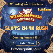 Monopoly Go Partner Event - Wizarding World Partners Slot 2H/4H Full 80k  