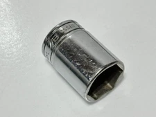 Snap On Tools USA FSS281 SAE 7/8" Semi Deep Chrome Socket, 3/8" Drive, 6 Point