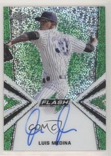 2019 Leaf Flash Green 4/20 Luis Medina #BA-LM1 Auto 0c6