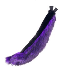 Pawstar Full Wild Wolf Tail - Two Tone - furry partial fursuit costume cosplay