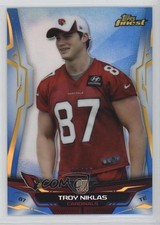 2014 Topps Finest Blue Refractor 94/99 Troy Niklas #138 0c2