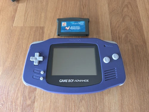 Indigo Purple Nintendo Game Boy Advance Console - Works well