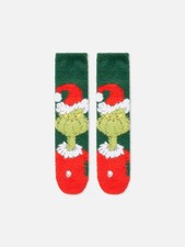 Dr. Seuss DER GRINCH Flauschige Kuschelsocken...