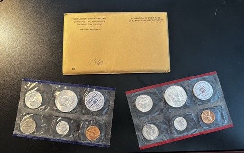 1960 Complete Mint Set. 10 Coins both “P” & “D”.