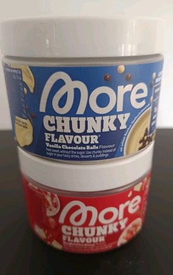 More Nutrition Chunky Flavour Spaghetti Ice Cream Vanilla Chocolate Balls