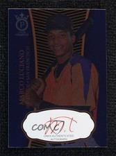 2021 Onyx Premium Auto Blue 26/40 Marco Luciano #OPML Auto b2t