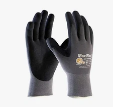 34-874 MaxiFlex Ultimate Nitrile Micro-foam Coated Gloves X  Large - Grey/Black