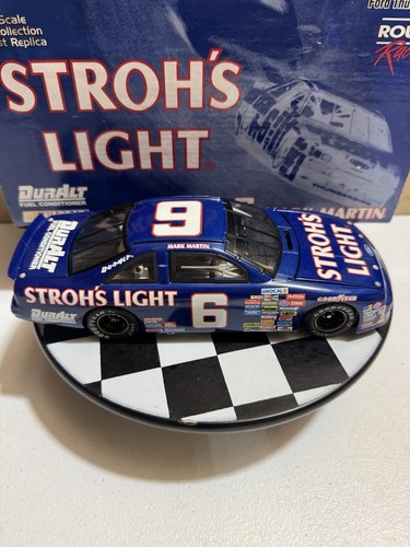 Mark Martin #6 Stroh’s Light 1989 Team Caliber Vintage Series 1/24 Diecast - Picture 7 of 18