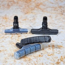 Odyssey Slim By Four BMX Brake Pads Blocks Black or Clear (Soft) Skyway Tuffs