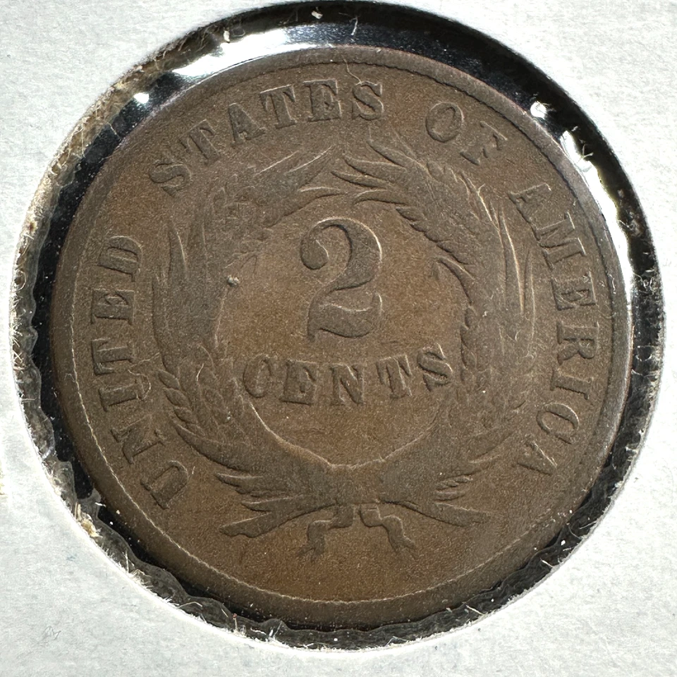 1869 2C Two Cent Piece (85759) - Image 2 of 2