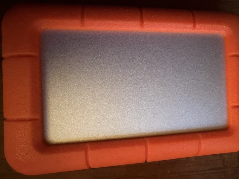 LaCie Rugged USB-C 5TB Portable External Hard Drive USED