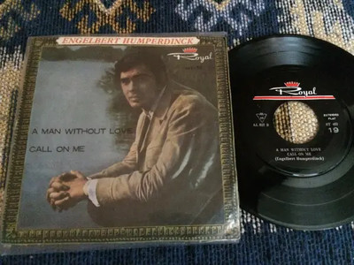 Engelbert Humperdinck A Man Without Love EP Vinyl Single 7inch Royal