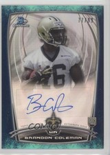 Brandon Coleman Bowman Chrome 2014 Refractor /99 Auto