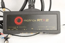 Matrox RT.X2 Breakout Box for Realtime HD Video Editing. No Video Card Untested