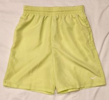 Nike Big Kids Boys Dri-Fit Training Shorts XL DX5382-736 Liquid Lime