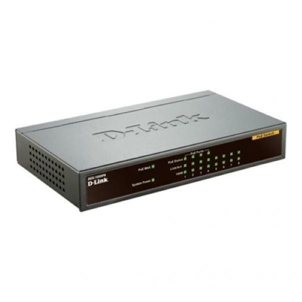 D-Link DES-1008PA Switch PoE 8 Porte 10/100 Offerta E-commerce