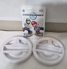 Mario Kart Wii Complete CIB w/ 2 Steering Wheels Nintendo Wii Tested