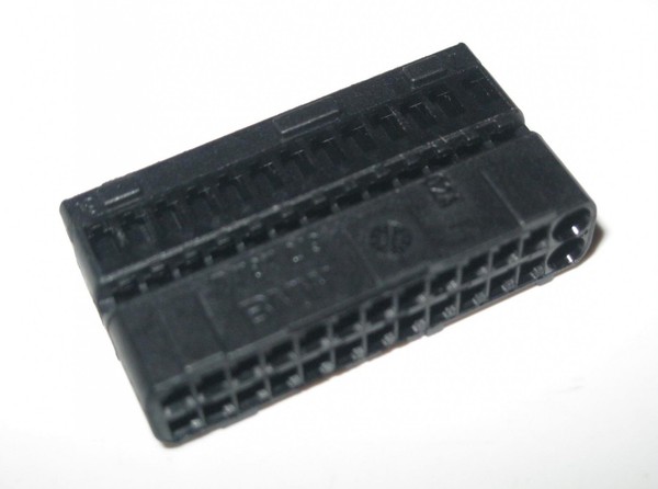 BMW Kabelstecker Anschluss Terminal 26 Pin 7787219 12517787219 Neu Original-image