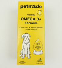 PetMade Omega 3 Fish Oil for Dogs Skin and Coat - Wild Alaskan Pollock Oil