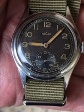 Vintage " RECTA Militay " - anni 40 - 33,50 mm - Raro