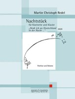 NachtstüCk | FüR Klarinette Und Klavier. Op. 96. Klarinette In A Und Klavier.