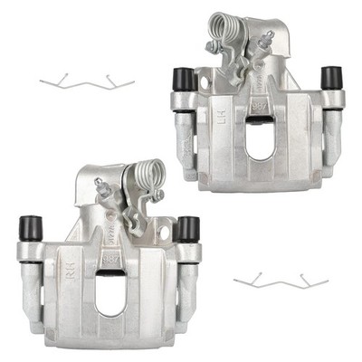 For 2004 - 2009 Mazda 3 2009 Mazda 3 Sport Rear Pair Brake Calipers w/ Bracket
