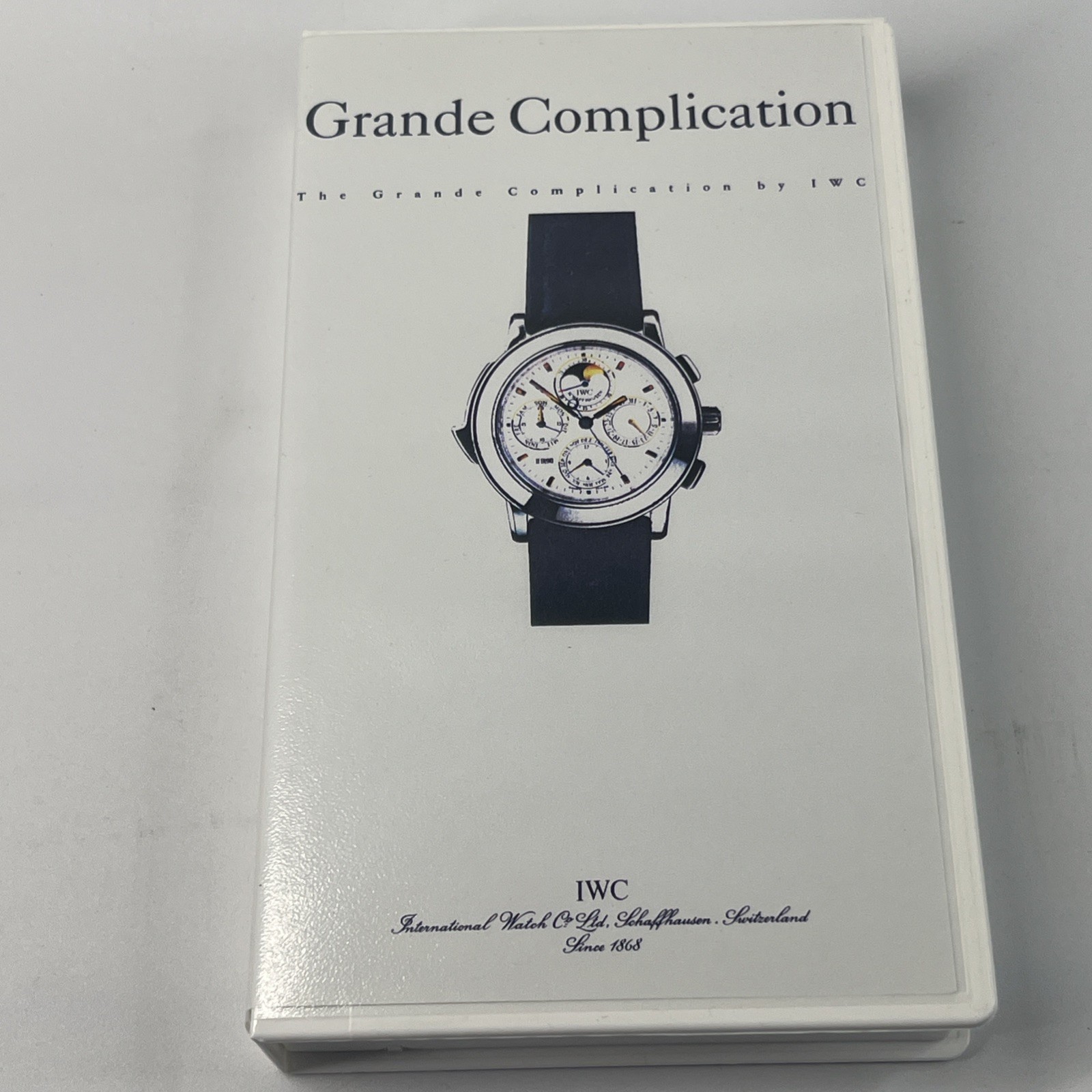 IWC Grande Complication 20 Minute VHS Video