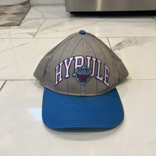 The Legend Of Zelda Hyrule Shield Nintendo Snapback Hat One Size Blue Gray