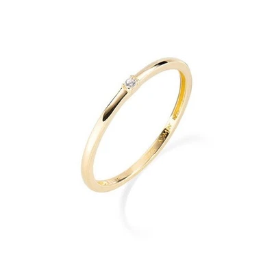 AMEN Ring JR5513-G Gelbgoldring 375er Gelbgold - Bild 1 von 2