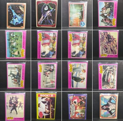 Vintage 1977 DONRUSS KISS Mork & Mindy Paramount Grease Card Lot