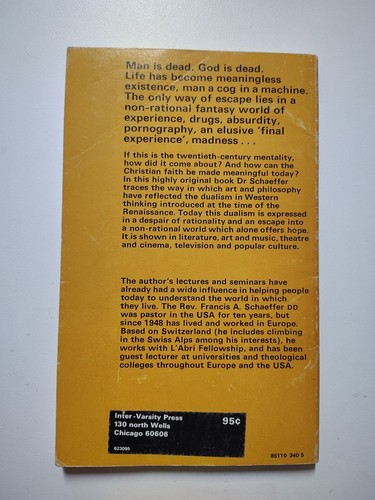 Escape From Reason (Francis A Schaeffer - 1968) (ID:24523) - Imagen 3 de 8