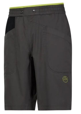 La Sportiva - Bleauser Short carbon/lime punch S Klettershorts Boulderpants