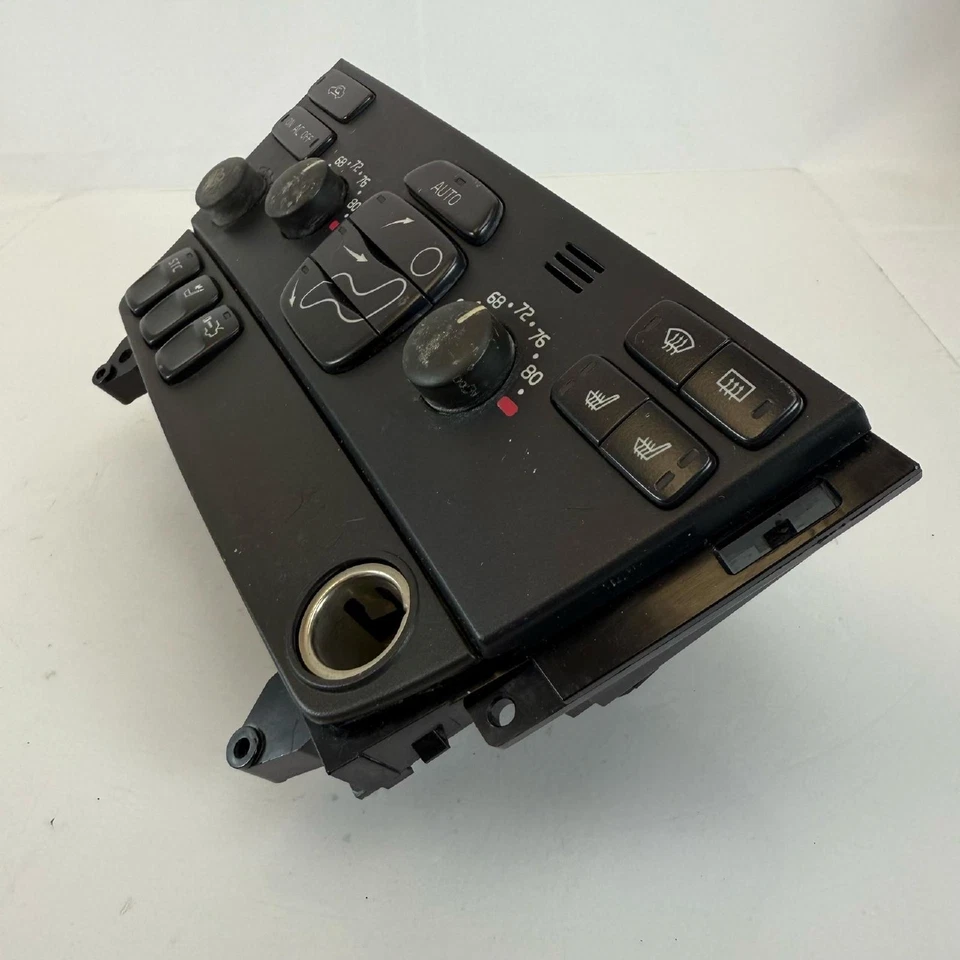 01-09 Volvo V60 V70 XC70 OEM AC Heater Climate Control Panel Headrest Heat Trunk - Image 3 of 4