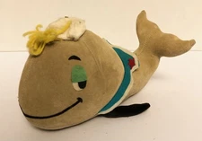 1960s Dakin Dream Pets MOPEY DICK Whale 6" Plush Japan Vintage Stuffed Animal