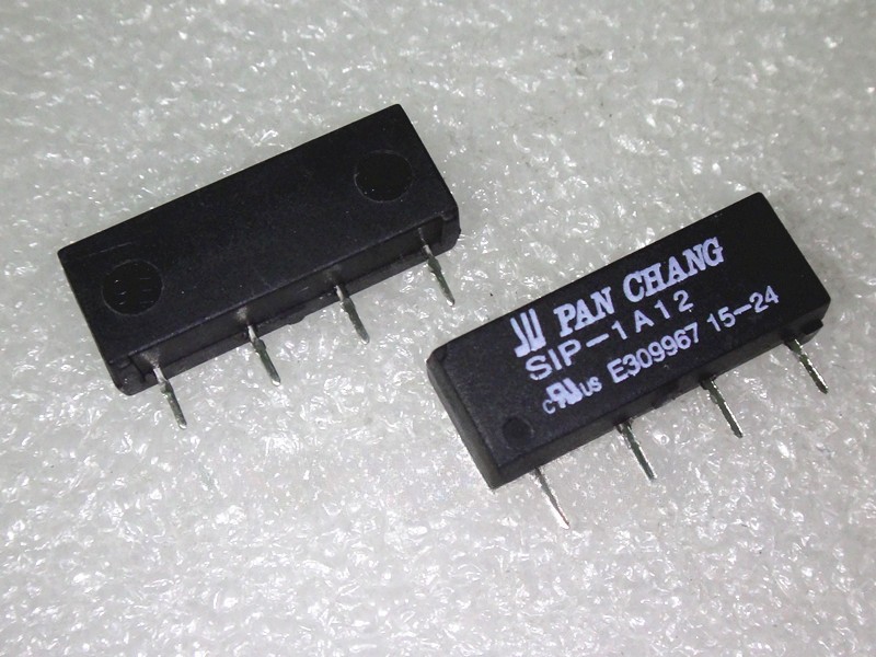 50pcs SIP-1A12 reed Relay 12V Voltage