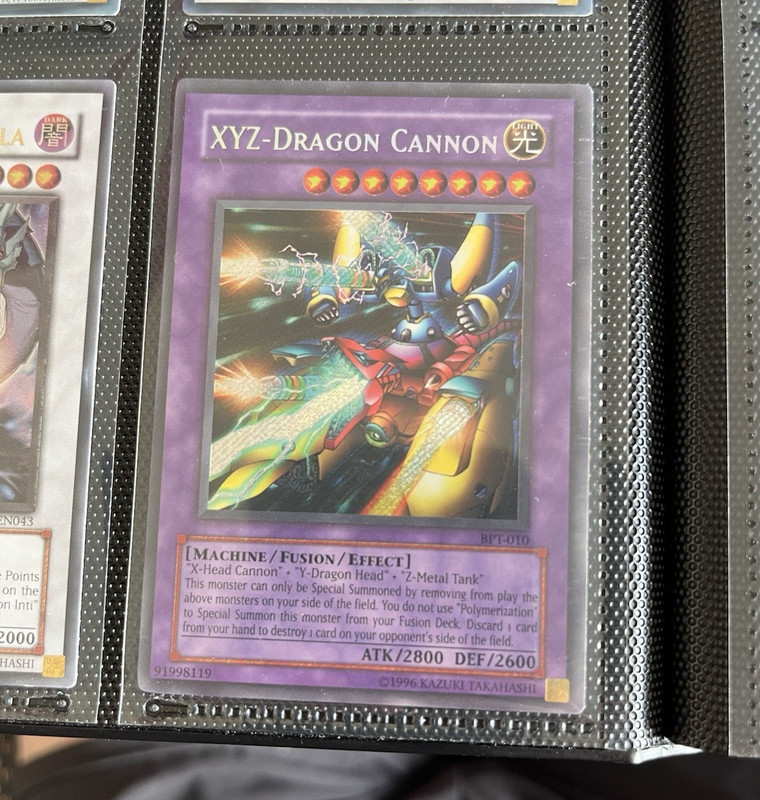 Yu-Gi-Oh! TCG XYZ-Dragon Cannon BPT-010 1st Edition Ultra Rare