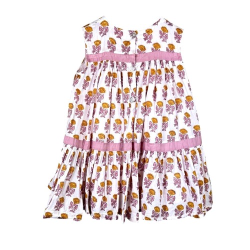 Hanna Andersson & Pink Chicken Sz 4 & 6 Play Dresses 2 Piece Set - Picture 13 of 20